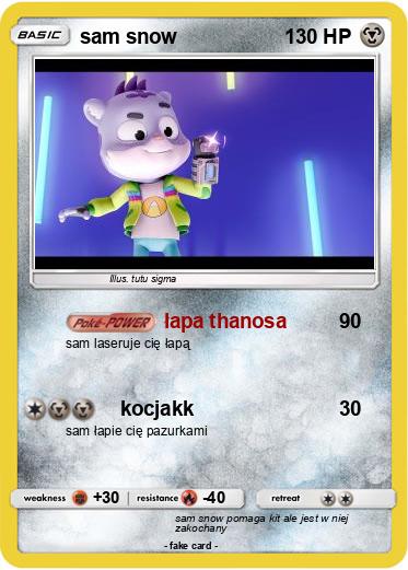 Pokemon sam snow