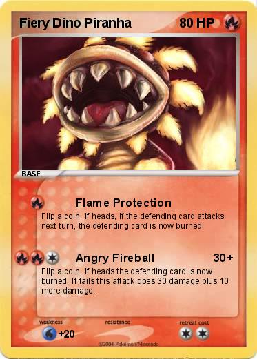 Pokemon Fiery Dino Piranha