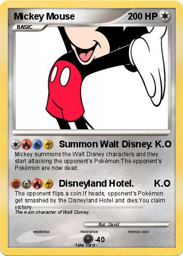 Pokemon Mickey Mouse