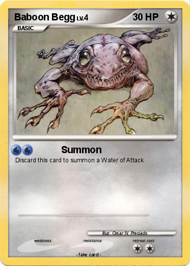 Pokemon Baboon Begg