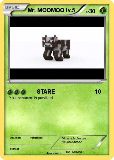 Pokemon Mr. MOOMOO lv.5