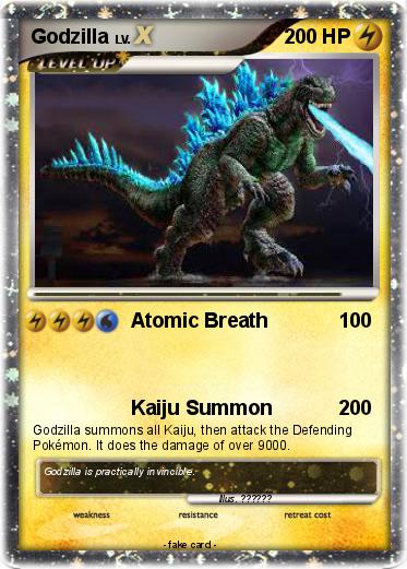 Pokemon Godzilla