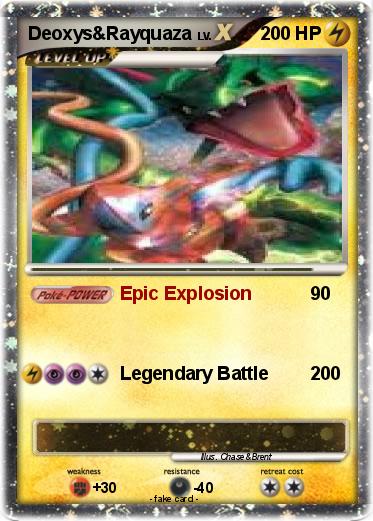 Pokemon Deoxys&Rayquaza