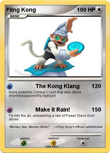 Pokemon Fling Kong