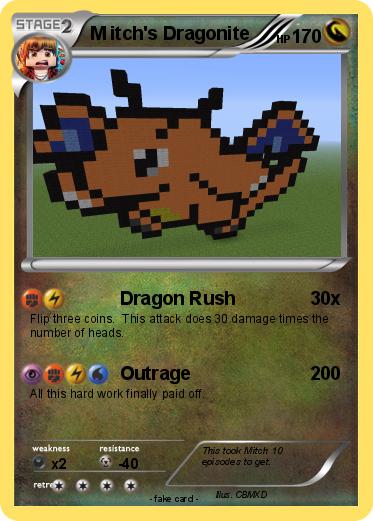 Pokemon M itch's Dragonite