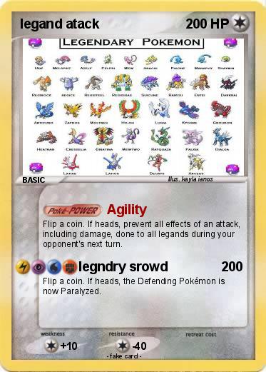 Pokemon legand atack