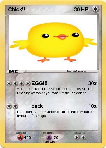 Pokemon Chick!!