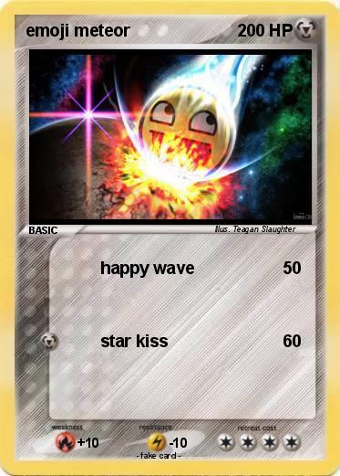 Pokemon emoji meteor