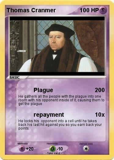 Pokemon Thomas Cranmer