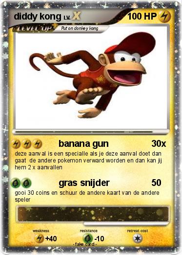 Pokemon diddy kong