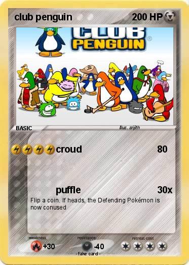 Pokemon club penguin