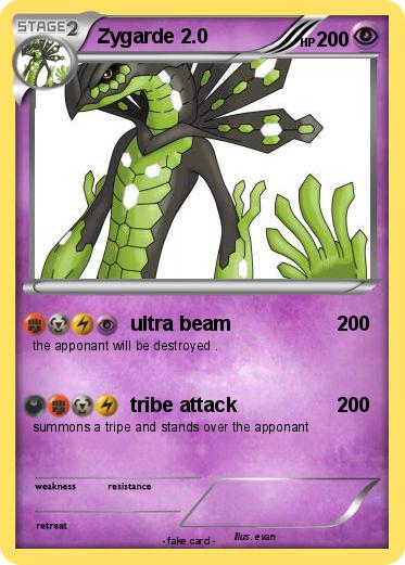 Pokemon Zygarde 2.0