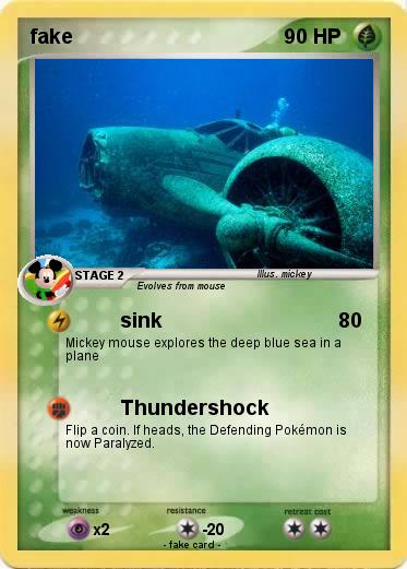 Pokemon fake