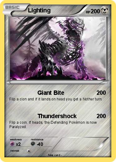 Pokemon Lighting