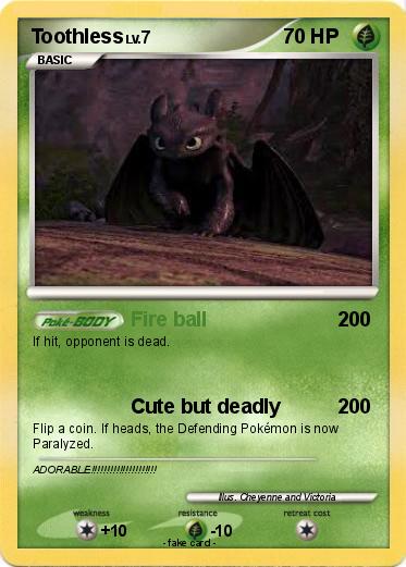 Pokemon Toothless