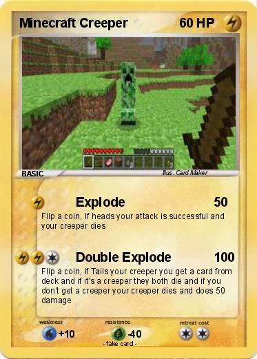 Pokemon Minecraft Creeper