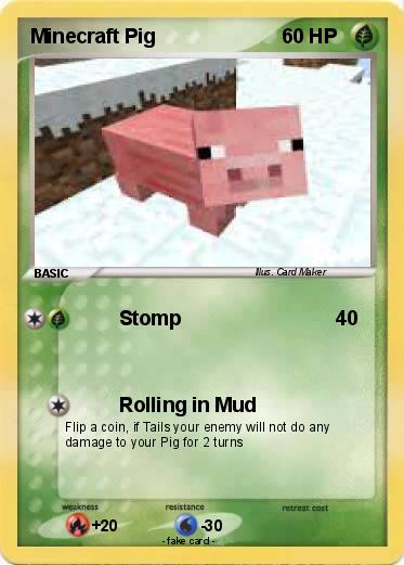 Pokemon Minecraft Pig