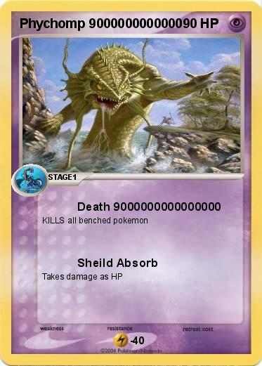 Pokemon Phychomp 9000000000000