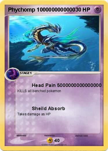 Pokemon Phychomp 1000000000000