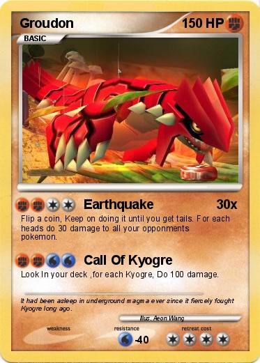 Pokemon Groudon
