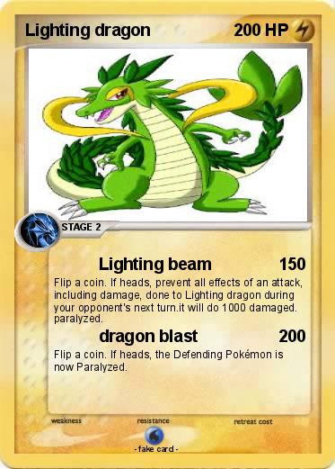 Pokemon Lighting dragon