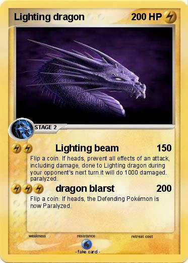 Pokemon Lighting dragon