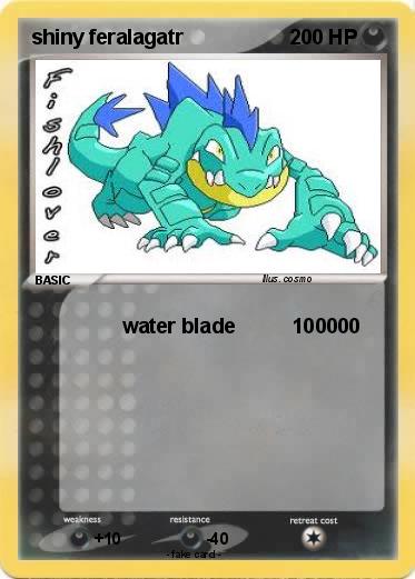 Pokemon shiny feralagatr