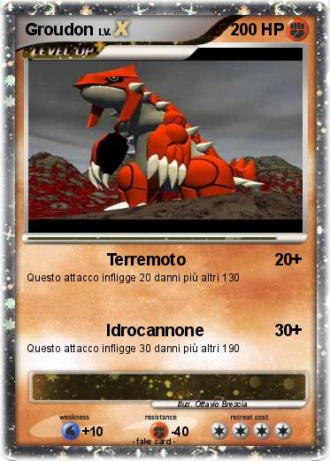 Pokemon Groudon