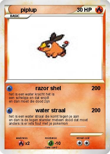 Pokemon piplup