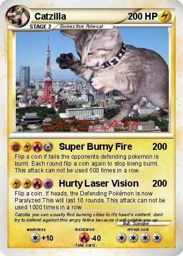 Pokemon Catzilla
