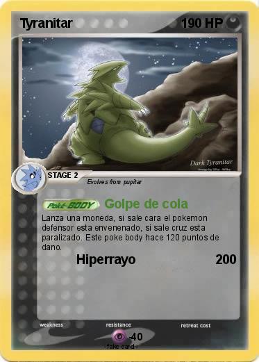 Pokemon Tyranitar