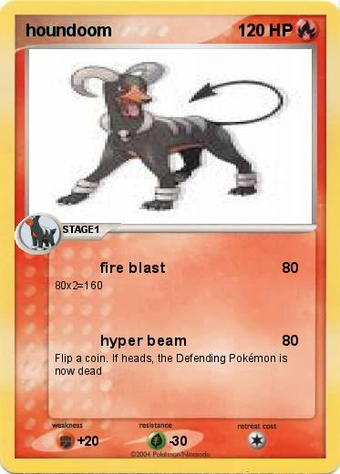 Pokemon houndoom