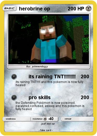 Pokemon herobrine op