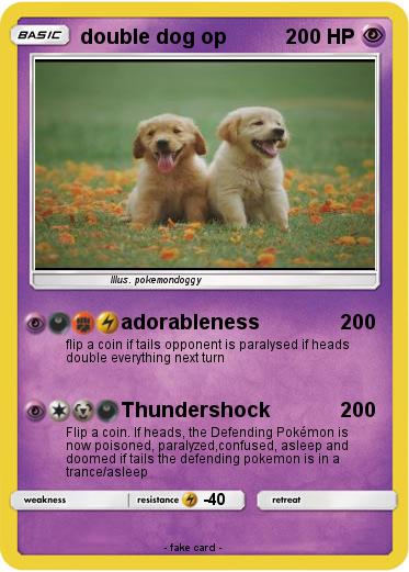 Pokemon double dog op