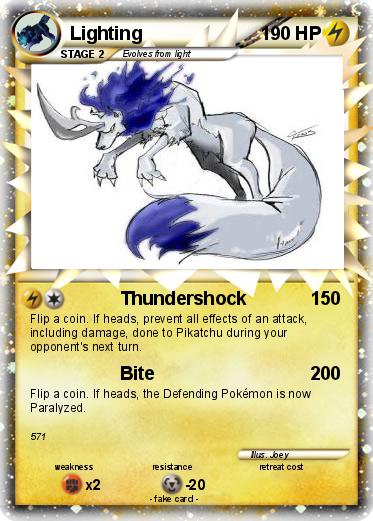 Pokemon Lighting