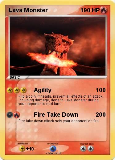 Pokemon Lava Monster