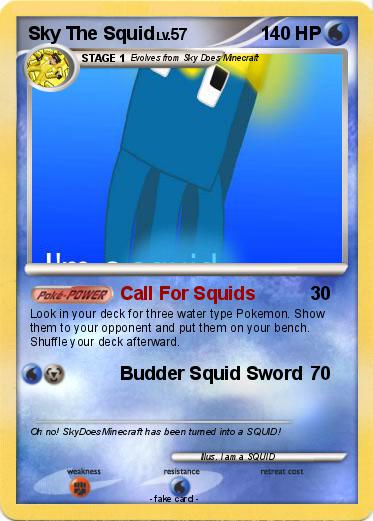 Pokemon Sky The Squid