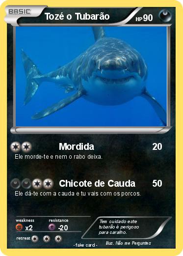 Pokemon Tozé o Tubarão