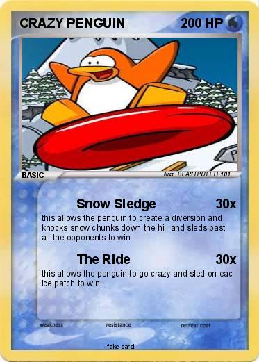 Pokemon CRAZY PENGUIN