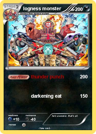 Pokemon logness monster