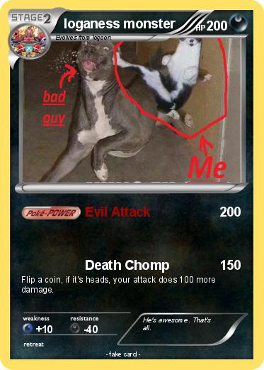 Pokemon loganess monster
