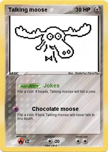 Pokemon Talking moose