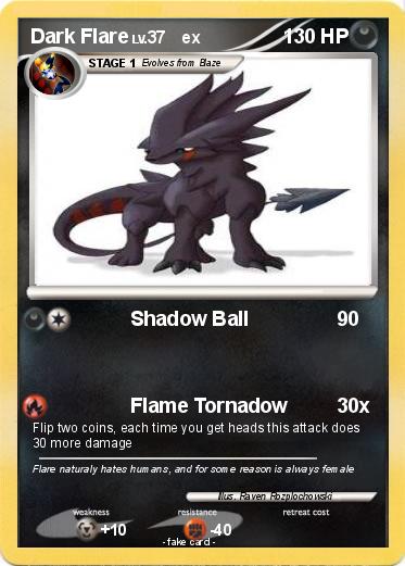Pokemon Dark Flare