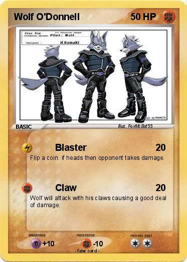 Pokemon Wolf O'Donnell