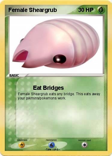 Pokemon Female Sheargrub