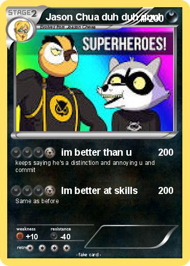 Pokemon Jason Chua duh duh duuh