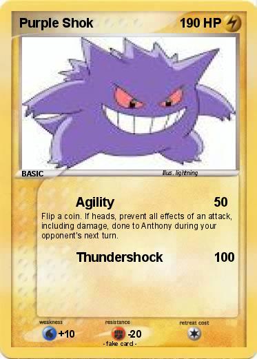 Pokemon Purple Shok