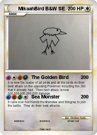 Pokemon MikaahBird B&W SE