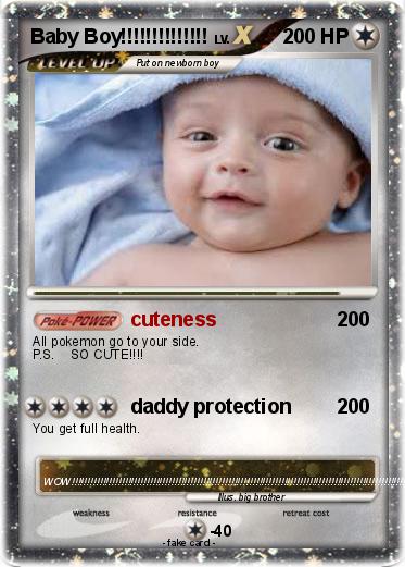 Pokemon Baby Boy!!!!!!!!!!!!!!