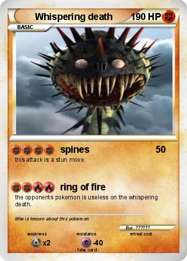 Pokemon Whispering death